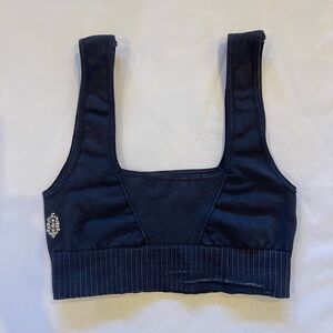 Free People Movement Black Sports Bra